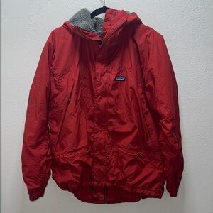 Patagonia Men's Bold Red Hooded Jacket